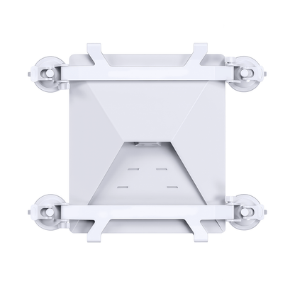 Starlink Mini suction cup mount on white background